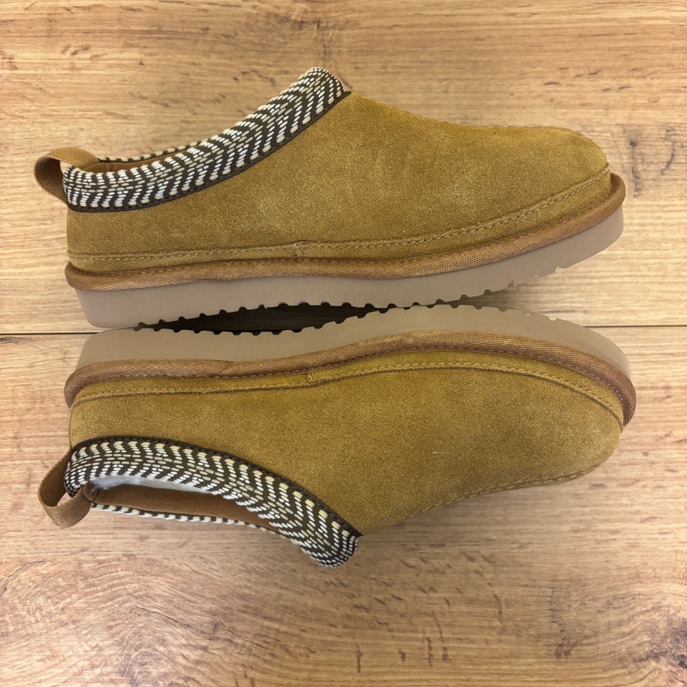 KOOLABURRA BY UGG Burree Slipper Chestnut Tan Women Size 5 Suede Slip On Comfort - Picture 8 of 11